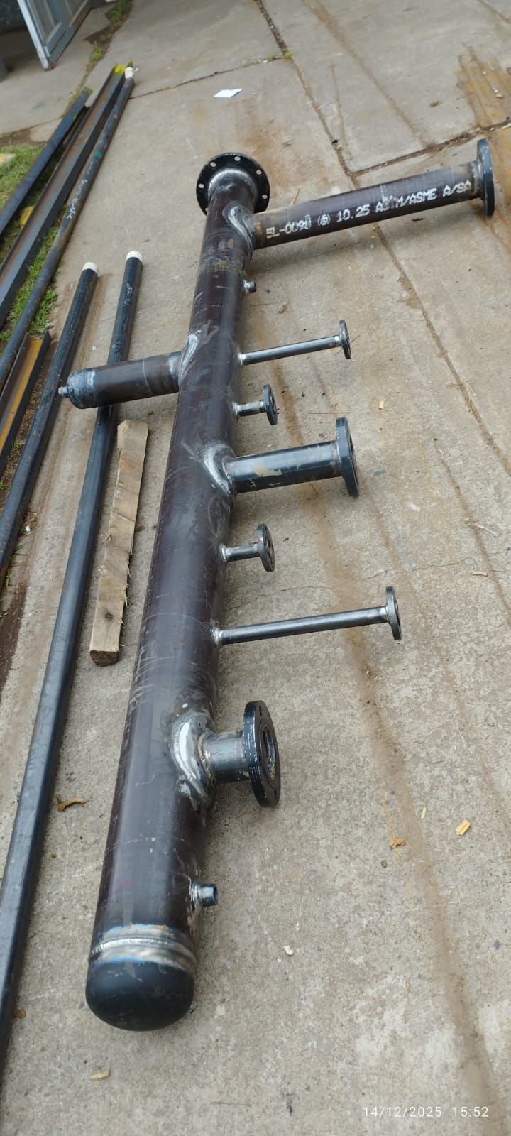 Colector de tuberías